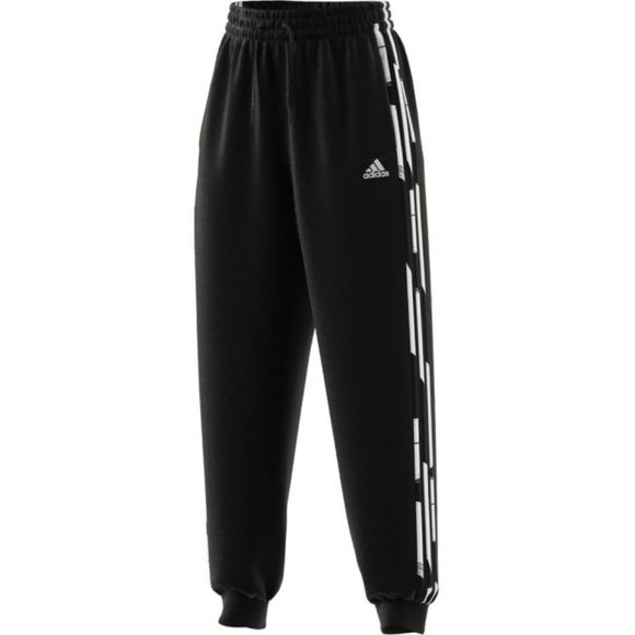 New ADIDAS Plus Size Essentials Print 3-Stripes Joggers - Picture 4 of 10
